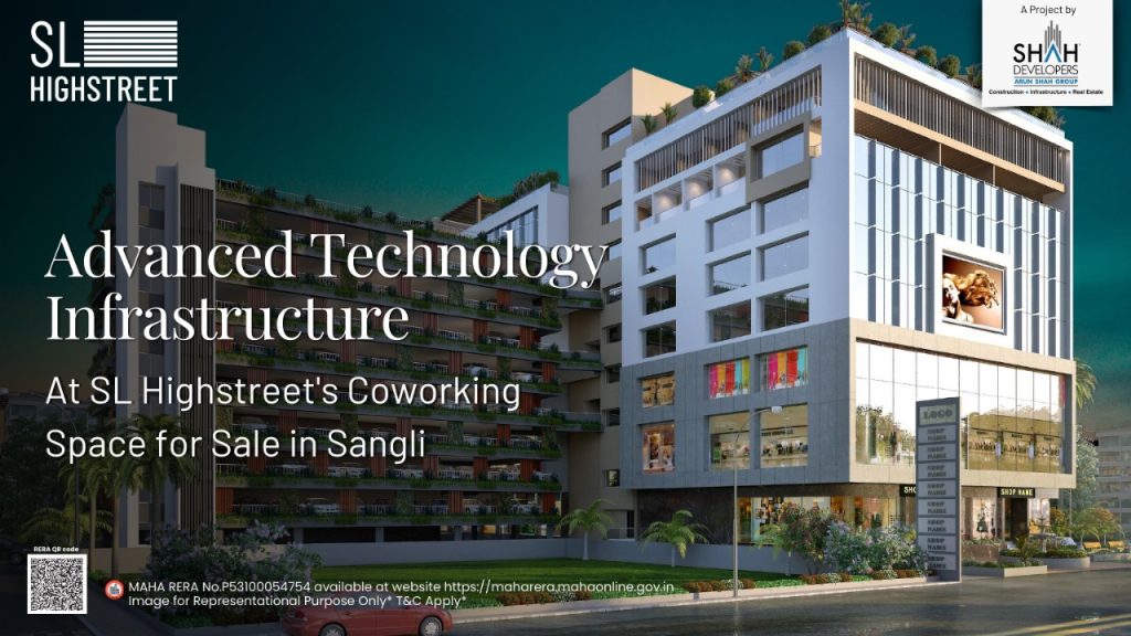 Advanced Technology Infrastructure at SL Highstreet's Coworking Space for Sale in Sangli